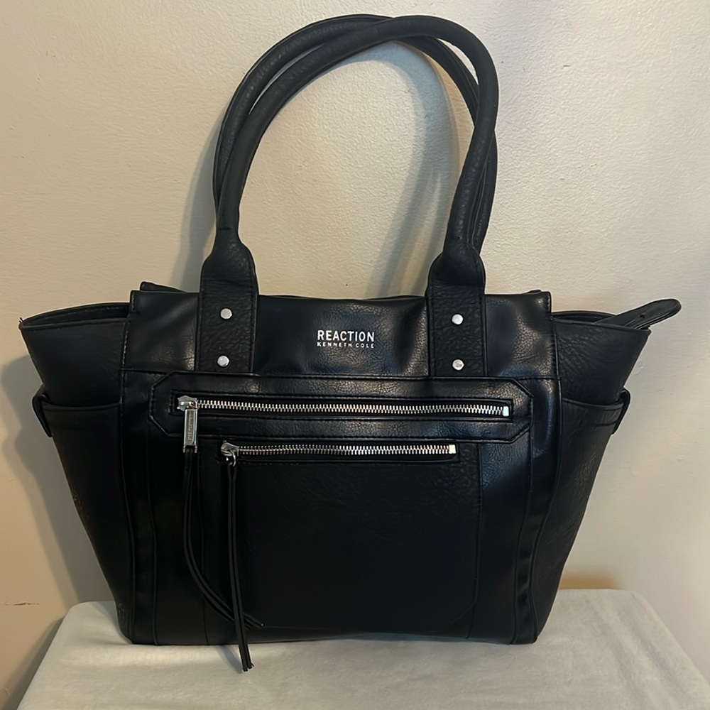 Black Reaction Kenneth Cole Tote